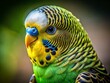© kittipon - Budgerigar Bird Documentary Photography, Colorful Parakeet, Avian Portrait