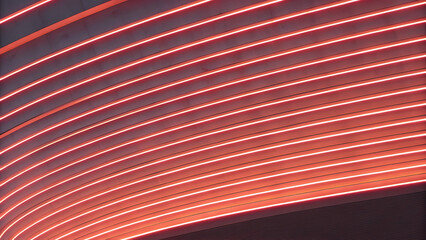 Wall Mural - abstract background with red gradient light streaks on black, glowing blurred motion effect, glowing