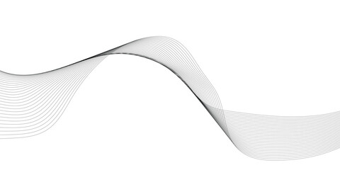 Wall Mural - abstract colorful flowing wave curved lines, social network communication, technology curve line bac