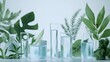 © NCSF - A composition of glass beakers and test tubes