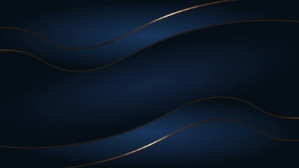 Wall Mural - Dark blue luxury premium abstract background