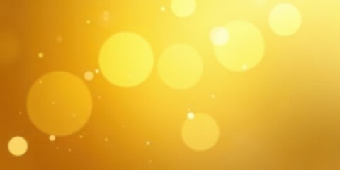 Aufkleber - Golden Bokeh Lights Abstract Background with Soft Glow and Warm Hues