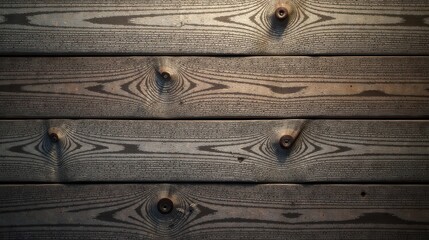 Aufkleber - Dark Gray Wooden Planks with Knots Showing Intricate Grain Patterns Ideal for Rustic Backgrounds or Textures