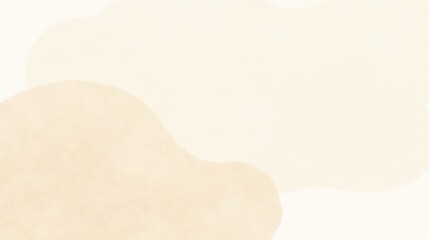 Poster - Abstract Beige and Off-White Organic Shapes Background for Design Projects