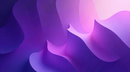Poster - Abstract Purple and Pink Swirling Wave Pattern Background Design for Modern Presentations