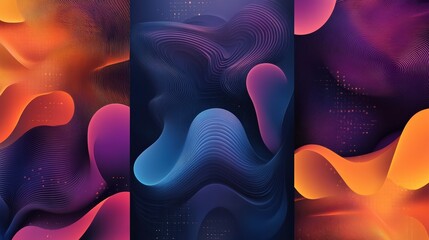 AI-based software abstract concept vector illustrations.