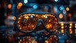 © Alla - Goggles sitting on a table, ready for use