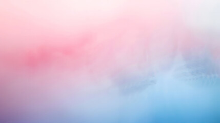 Wall Mural - gradient graphic in soft spring light pink and blue, generative ai