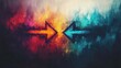 © amorn_m - Opposing Directions Abstract Art
