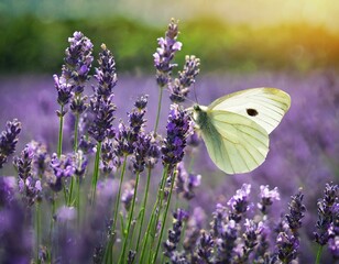 Canvas Print - Zwischen Lavendel