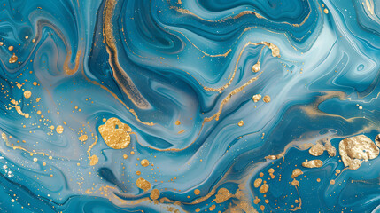Wall Mural - luxury marble and gold abstract background texture, generative ai