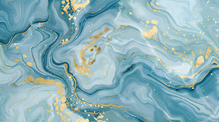 Wall Mural - luxury marble and gold abstract background texture, generative ai