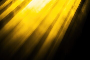 Sticker - A blurred image of a yellow light, possibly used for conceptual or abstract purposes