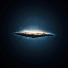 Wall Mural - Ethereal Galaxy with Cosmic Dust and Vibrant Colors