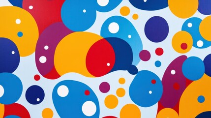 Wall Mural - vibrant patterns for social media engagement