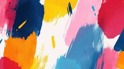 Wall Mural - vibrant patterns on white background for designers