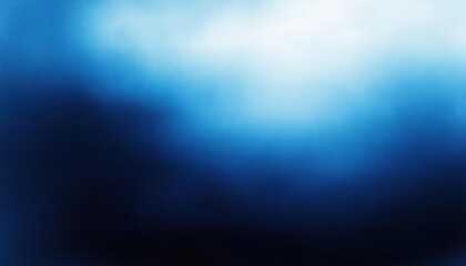 Aufkleber - Tranquil Blue Abstract Impressionism with Soft Gradients and Gentle Lighting