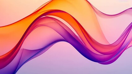 Wall Mural - colorful waves of fluid motion create a mesmerizing dance of light and shadow in an abstract digital