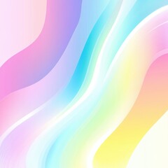 Poster - Vibrant Fluid Gradient Abstract Background with Mesmerizing Color Waves and Curves