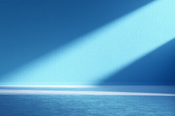 Wall Mural - an abstract light background for product presentation. made with generative ai