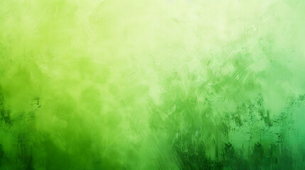 Wall Mural - vibrant green gradient background, generative ai
