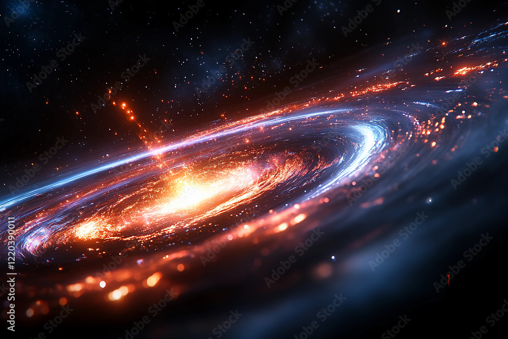 Black Hole with Gravitational Lensing Effect: A Black Hole Bending ...