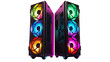 © Jami - RGB PC Case with Colorful Fans   Stunning Computer Setup for Gamers and Tech Enthusiasts