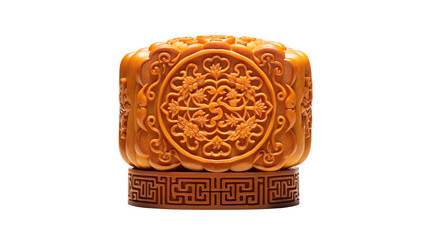 Intricate Carved Wooden Box Asian Style Design Decorative Crafts Exquisite Detail Vintage Style