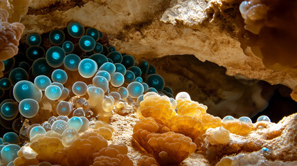 Wall Mural - Bioluminescence.