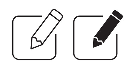 Poster - Edit icons pack for ui designs
