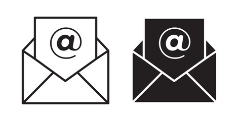 Poster - Mail icons pack for ui designs
