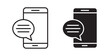 © Craft Studio - Text message icons pack for ui designs