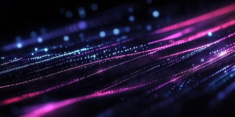 Wall Mural - digital background perfect for tech processes, neural networks, artificial intelligence, data transf