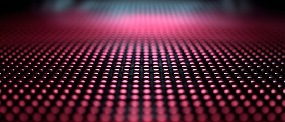 Wall Mural - abstract close-up of colorful glowing dots on a surface, creating a futuristic and dynamic visual ef