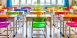 © chaowalit - Middle School Classroom Hands Raised, Energetic Atmosphere