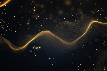 Wall Mural - abstract gold glitter sparkle background