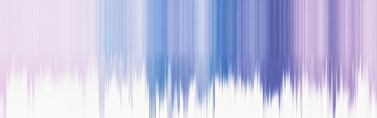Leinwandbilder - Unique blend of minimalist pencil strokes creates a serene abstract landscape with soft hues of purple and blue