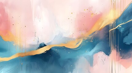 Aufkleber - Vibrant and Dynamic Multicolor Abstract Painting with Intricate Textural Layers Creating a Unique and Contemporary Visual Art Design Perfect for Modern Spaces and Decor