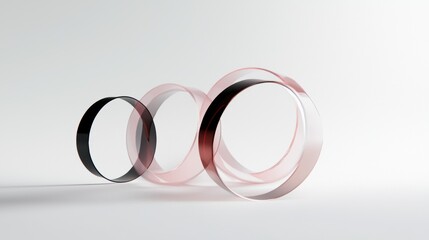 Sticker - three circles of different sizes are arranged in a row