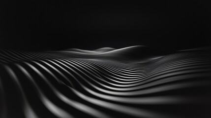 Wall Mural - a black and white image of a wave with a lot of detail