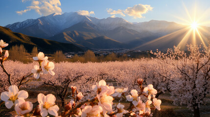 Wall Mural - Blooming spring.