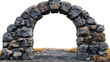 © yeewa - Stone Archway: A weathered stone archway, a timeless symbol of passage and architectural elegance, stands invitingly, its rough-hewn texture a testament to enduring craftsmanship.