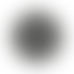 Canvas Print - blurred gray circle abstract background with noise texture