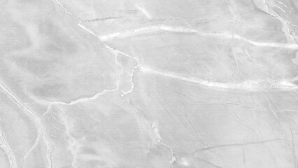 Leinwandbilder - A grey stone wall with a few cracks and a few lines.  white gray rough texture background as banner template