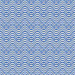 Aufkleber - Background texture of several wavy lines in a row. Can be used seamlessly. For printing patterns, wallpaper, stickers, cards.