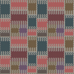 Wall Mural -   Pattern, ornament,  tracery, mosaic ethnic, folk, national, geometric  for fabric, interior, ceramic, furniture in the Latin American style.