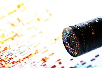 Wall Mural - A close-up shot of a bottle of wine on a table, great for use in food and drink related images