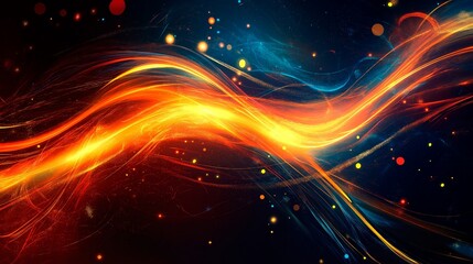 Wall Mural - golden light abstract texture background