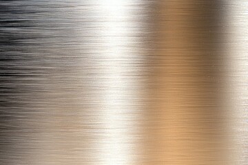 Wall Mural - silver and gold metal surface with a grainy texture