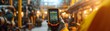 © Ytnart - A technician using a handheld device to monitor equipment performance in an industrial setting, showcasing modern technology.
